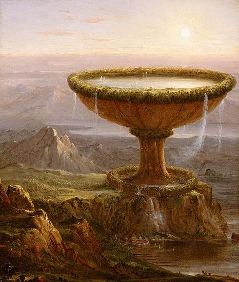 Thomas Cole The Titan's Goblet oil painting image